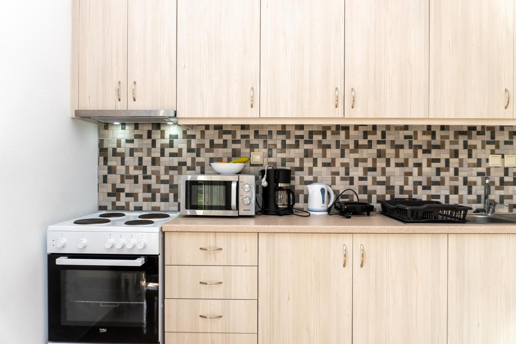 Potami Appts Apartment Áno Yerakaríon Bagian luar foto