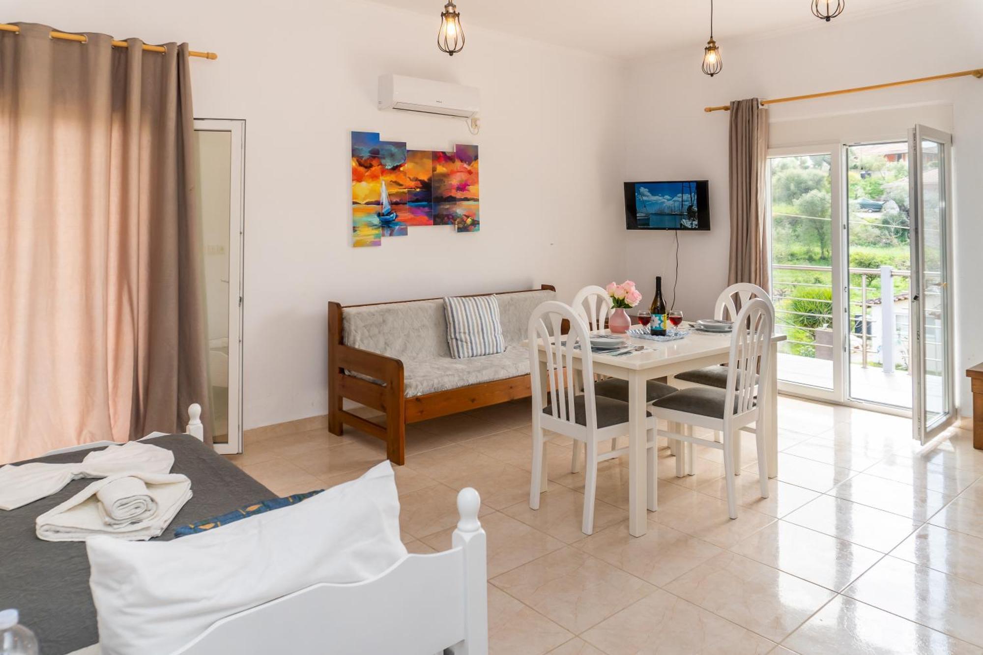 Potami Appts Apartment Áno Yerakaríon Bagian luar foto