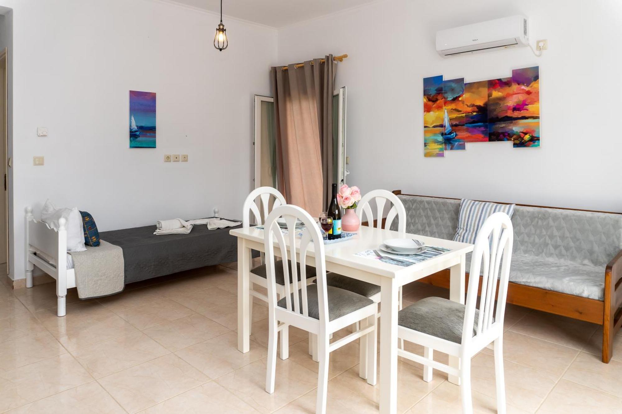 Potami Appts Apartment Áno Yerakaríon Bagian luar foto
