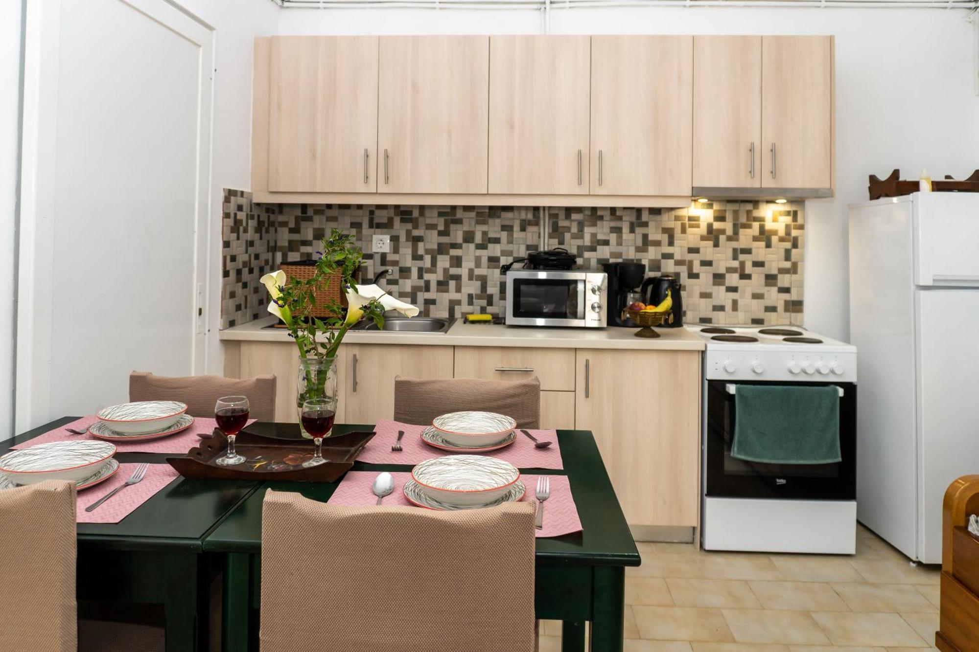 Potami Appts Apartment Áno Yerakaríon Bagian luar foto