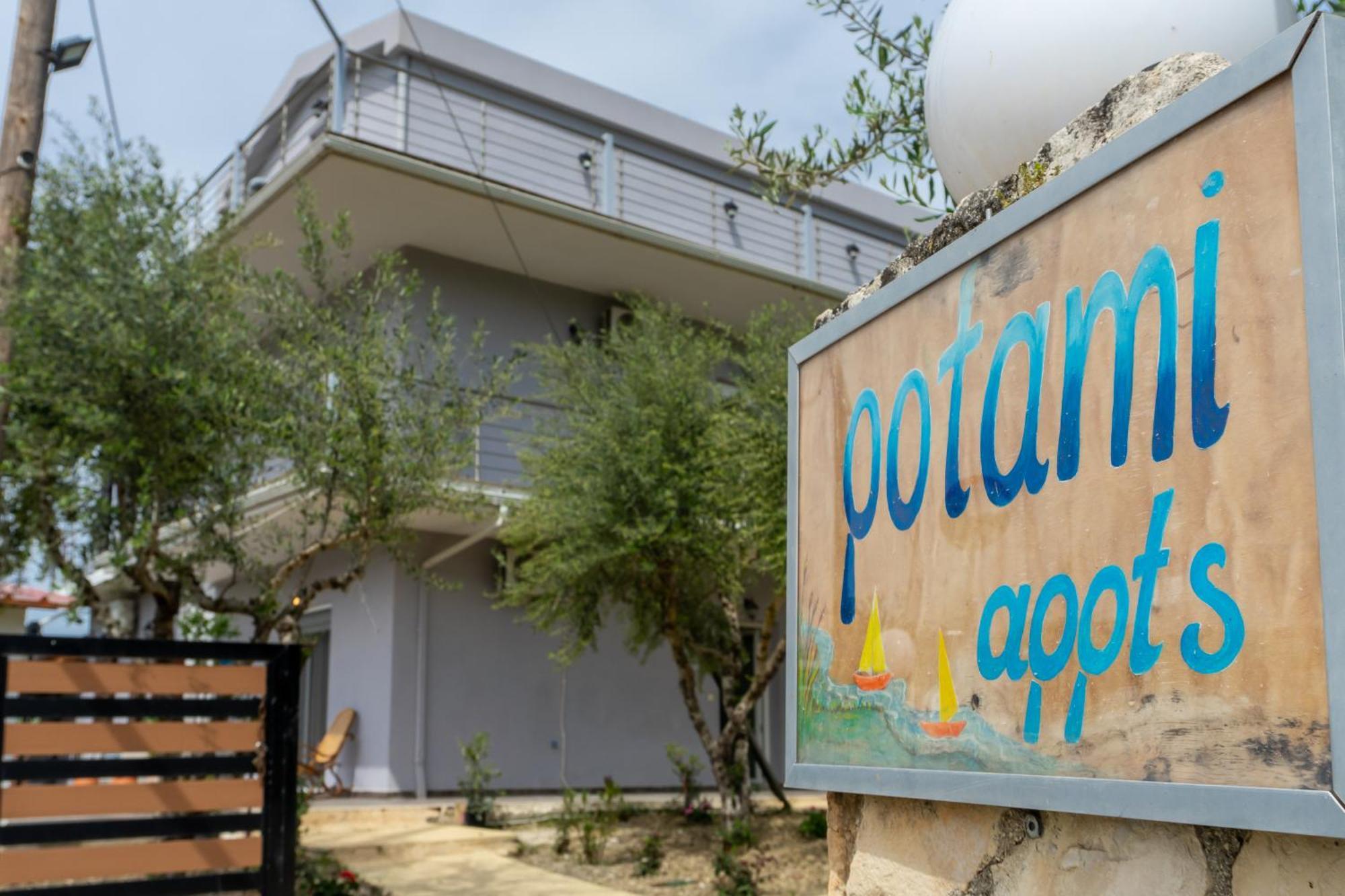 Potami Appts Apartment Áno Yerakaríon Bagian luar foto